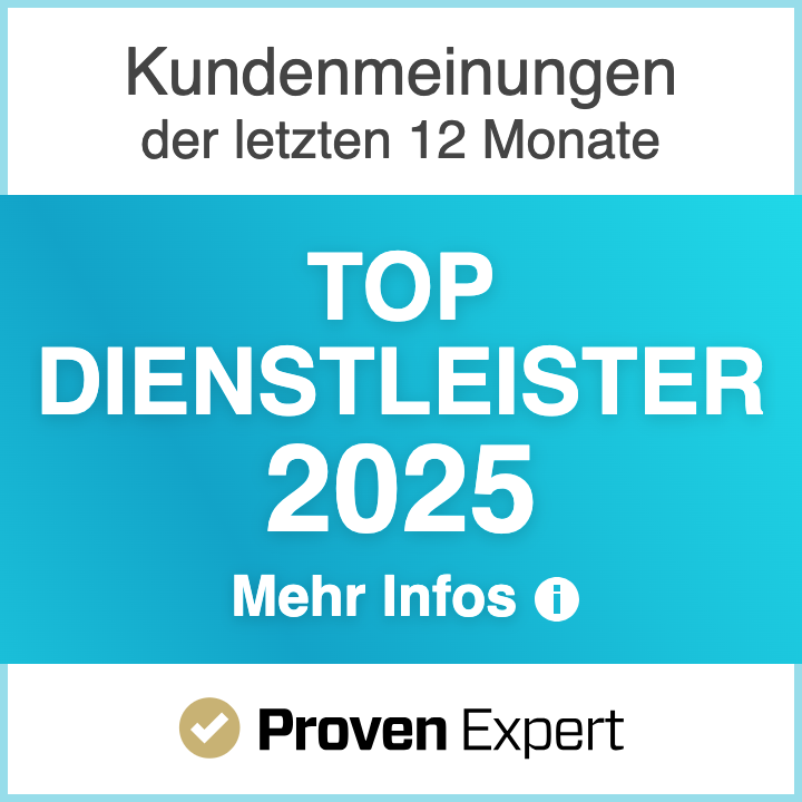 Proven Expert Top Dienstleister 2025